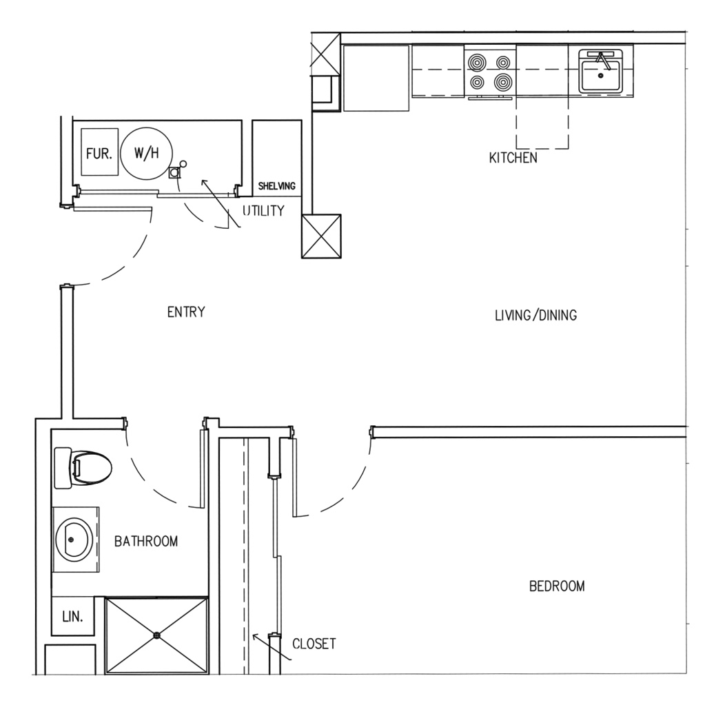 Affordable 1 Bedroom Suite | Pittsburgh | Downtown