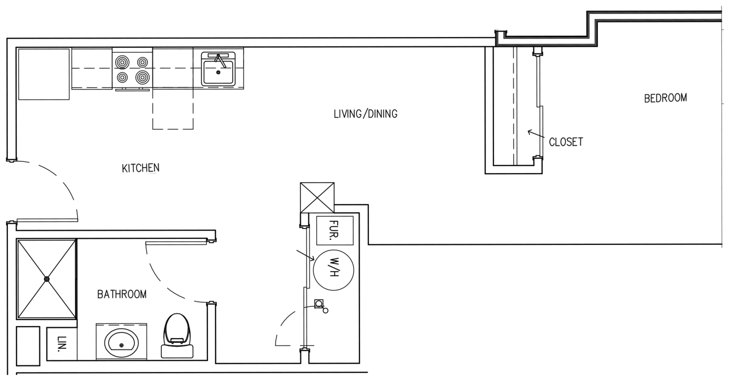Affordable 1 Bedroom Suite | Pittsburgh | Downtown